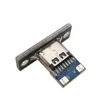 5/10Pcs Type-C USB 3.1 Female Jack Connector 2Pin 4Pin Charging Port USB C Socket With Screw Fixing Plate