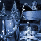 Fairy Lights Solar Garden Lights String Lights with 8 Modes Waterproof Wire Lights for Patio Yard Trees Christmas Party