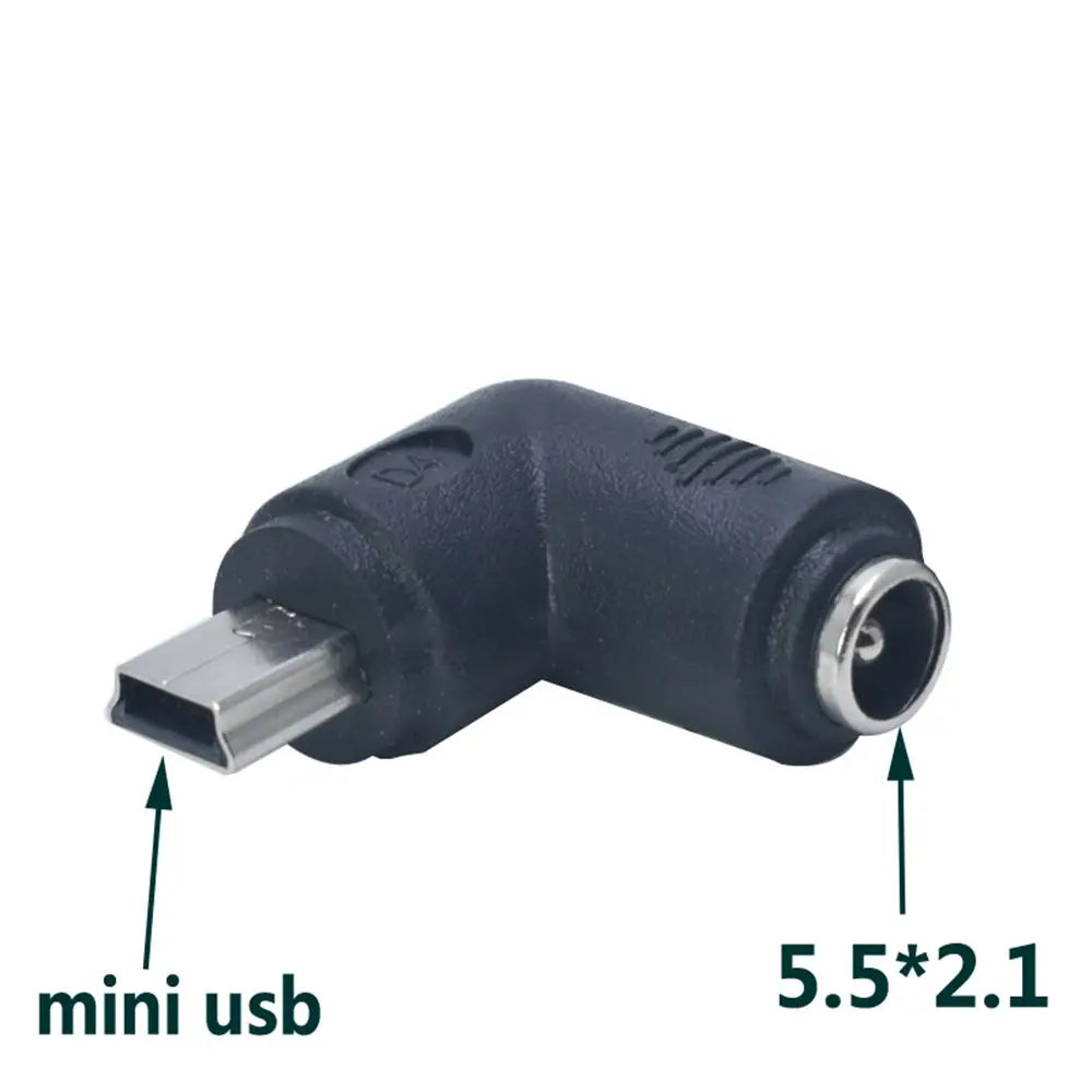 Common DC Power Male to Female 6.0*4.4 / 4.0x1.7 / 3.5*1.3 / 5.5*2.5 To 5.5*2.1 Plug Converter Notebook Laptop Adapter Connector