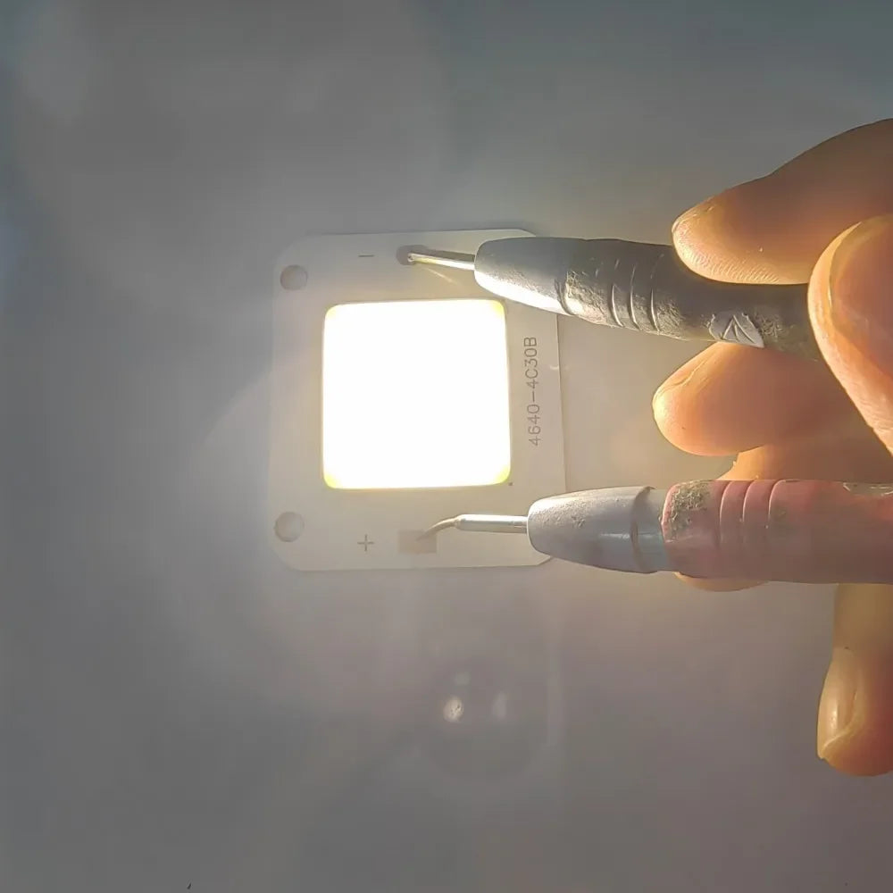 DC12V 32V 50W LED COB Integrated Smart IC Driver High Power 12V COB LED Cold White Warm White Red Blue Green Orange Full Spectru