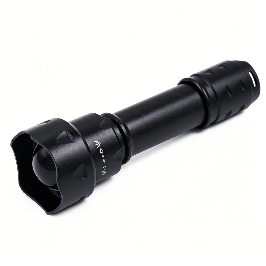 T20 10W IR Flashlight 850nm 940nm Night Vision Tactical Torch Adjustable Zoom Outdoor LED Infrared Light for Hunting CCTV