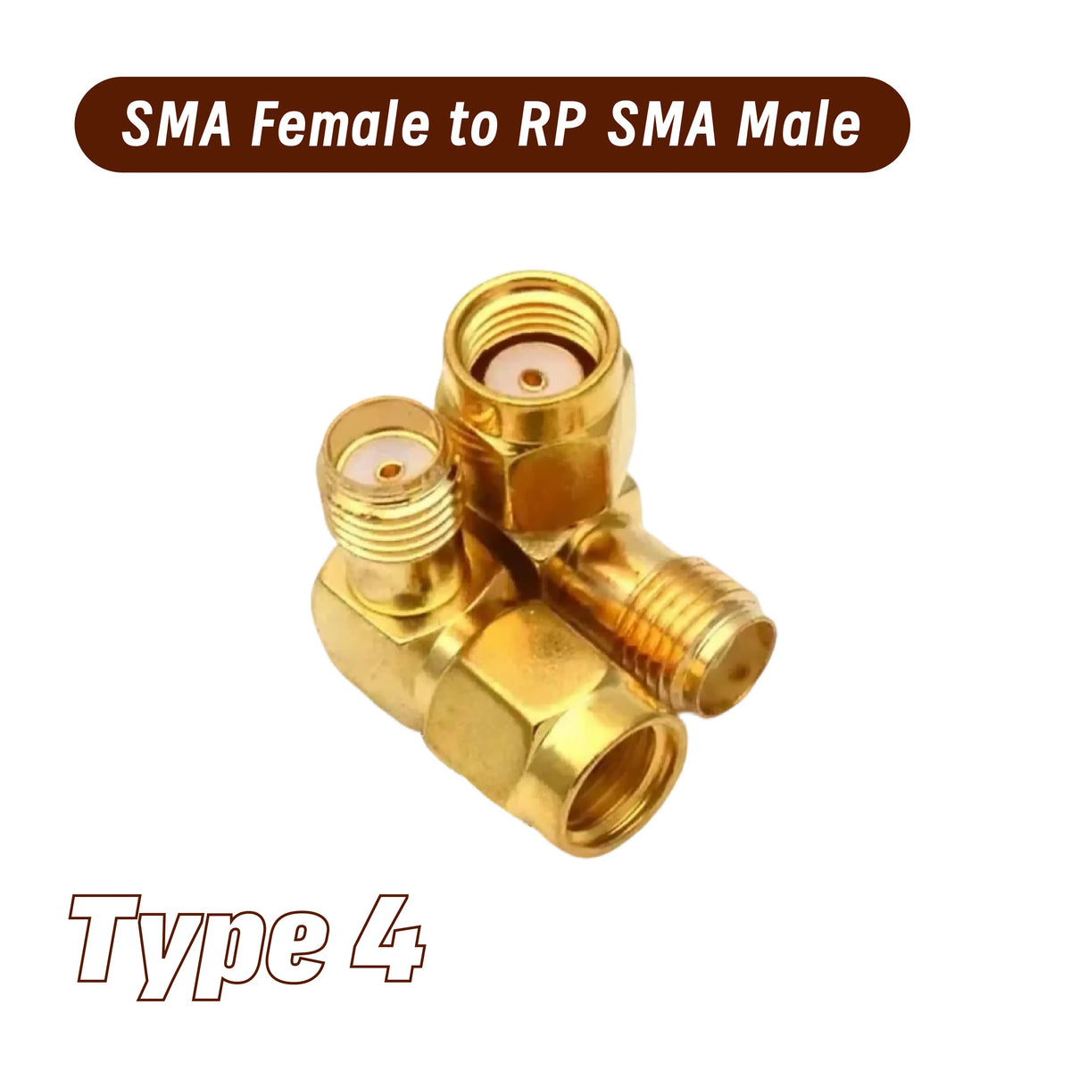 RP SMA To RP SMA Male Female  Adapter Coax Coupling Nut Barrel Converter