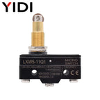 LXW5-11N1 LXW5-11G2 Z-15G LXW5 Micro Limit Travel Switch Horizontal Rotary Roller Lever Arm Hinge 3 Screw Terminal Microswitch