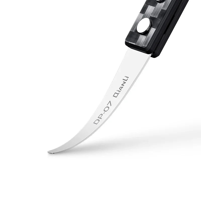 Qianli DP IC Chip Manual Grinding Blade + Handle for Phone Motherboard CPU NAND Glue Removal Dot Matrix Scraper Blade Pry Knife
