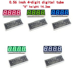 10PCS 0.56-inch 4-digit numeric tube 50mmX19mm digital display "8" height14.2mm seven-segment numeric tube 5461series5641