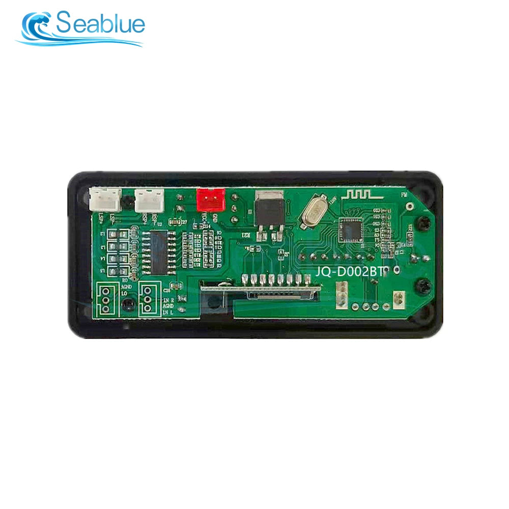 7-18V 50W Bluetooth5.0 Decoding Board Module Wireless Car USB Player Bluetooth TF Card Slot/FM/Remote 2*25W Decoder Audio Module