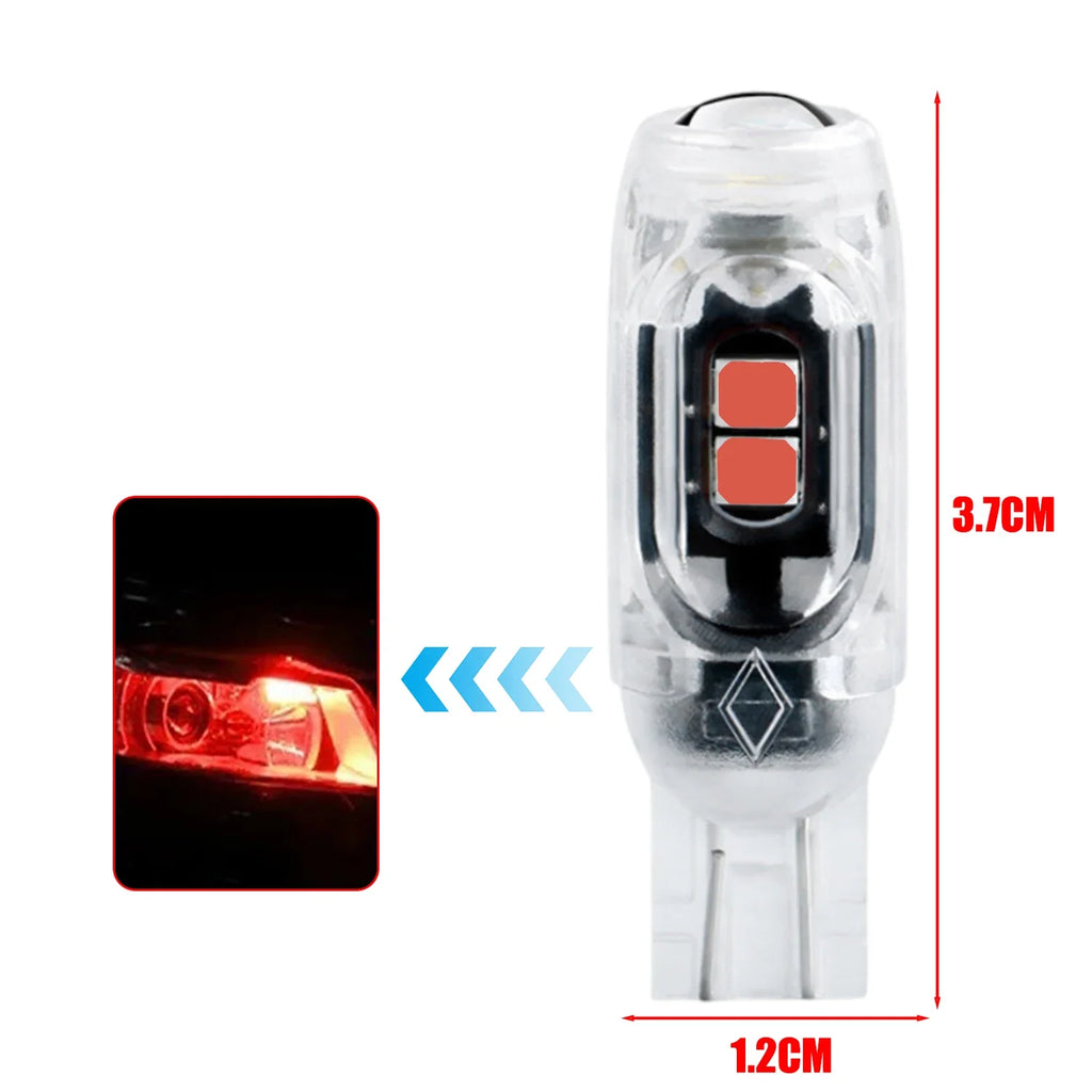 T10 Car Strobe Light 3030 5SMD High Brightness Motorcycle LED Flashing License Plate Light 5W5 Infinite Decoding Clearance Lamp