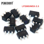 10PCS LP2985IM5X-3.3 1.5/1.8/2.5/2.7/2.8/3.0/3.3/3.6/5.0V SOT23-5 Regulator LDO Reg New IC