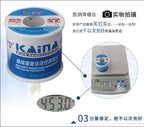 KANA High Brightness No Wash Solder Wire 63 Solder Rosin Cored Wire 450g Tin Wire 0.5mm 0.6mm 0.8mm 1.0mm 1.2mm 1.5mm 2.0mm