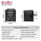 4 5 Pin 4P 5P 40A Waterproof Car Relay Long Life Automotive Relays Normally Open DC 12V 24V Relay For Head Light Air Conditioner
