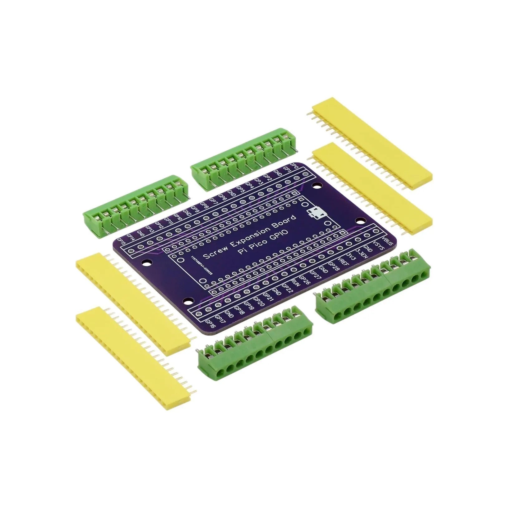 Raspberry Pi Pico or Pico W With Wireless WiFi Module Dual-Core ARM Cortex MO+RP2040 Microcontroller Development Board