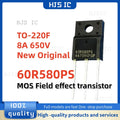 5-10PCS 100% NEW and Original 60R580PS MMSF60R580PTH TO-220F 8A 650V MOS Field effect transistor In Stock