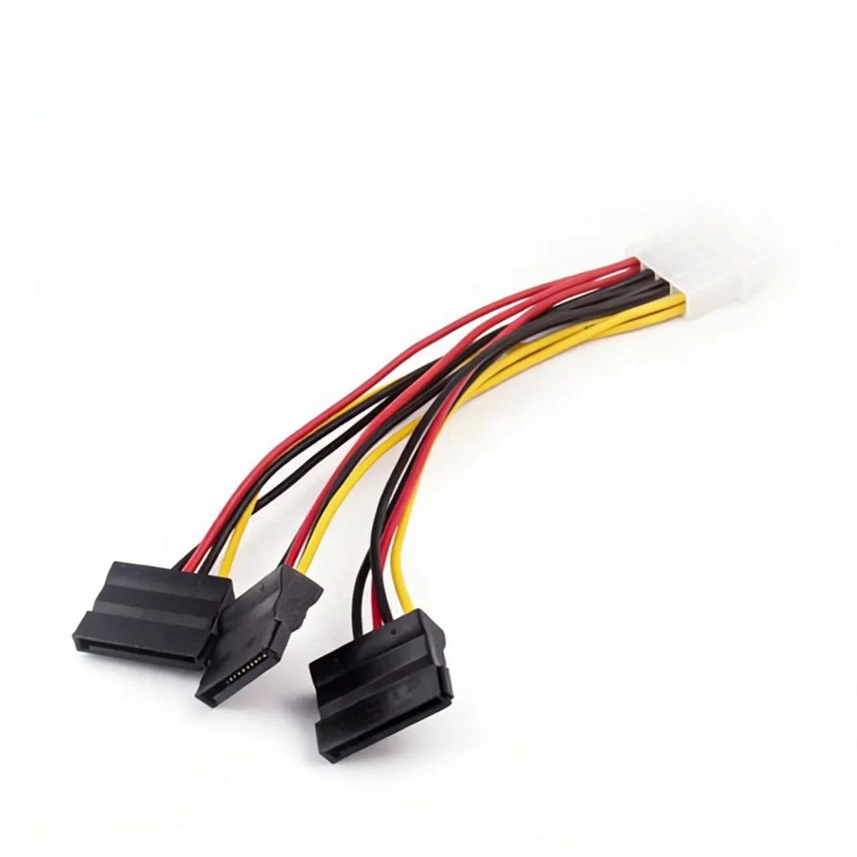 Molex to SATA Power Cable, 4-Pin IDE to 15-Pin SATA Power Adapter for HDD, SSD, CD/DVD Drives
