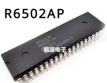 2-5PCS  R6502AP   R6502A  R6502  6502AP  6502   DIP40 Original Microprocessor Chip New