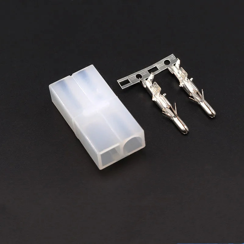 5/10Sets Tamiya 2 Pin Female Male L6.2 Connector 6.2mm Pitch Socket Plug Motor Connector