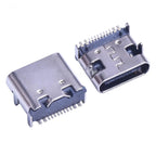 1-10PCS 16 Pin SMT Socket Connector Micro USB Type C 3.1 Female Placement SMD DIP For PCB Design DIY High Current Charging