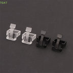 【LS】【EL】10Pcs Network Cable Crystal Head Buckle Replaceable RJ45 Plug Protective Cover Latch For RJ45 Cable Repaire Parts