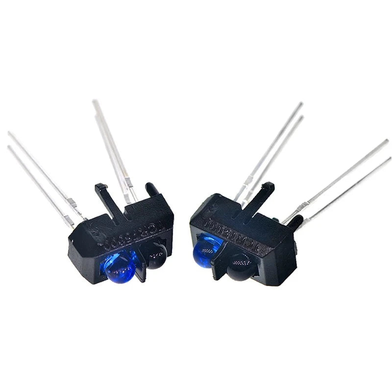 10pcs TCRT5000L TCRT5000 Reflective Infrared Optical Sensor Photoelectric Switches Reflective Obstacle Avoidance Probe