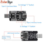 Estardyn  100W 5A USB-C PD/QC Decoy Trigger Module 5V/9V/12V/15V/20V Fast Charging Protocol Board for Charger Aging Test