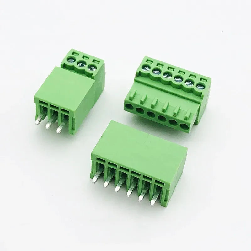 10Sets 15EDGK 2.54mm 0.1" 2EDG 2p 3p-16p Plug Screw Receptacle Socket+ 2EDGV R Wafer Male Pin Header Wire Terminal Block
