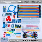 STM32 Development Board Starter Kit Box STM32 Development Board Advanced Beginner Kit box STM32F103c8t6 Minimum System Board