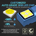 2x T10 LED Lamp W5W 168 194 LED Bulb License Plate Light 6000K Super Bright Warm White Ice Blue 3030 Car Interior Reading Lights