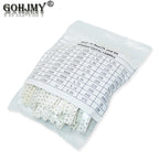 1500Pcs SMD 0603 Resistors Assorted Set 60 Values*25Pcs 0ohm - 10M Ohm 1/10 Watt 1% High Precision Film Chip Resistance Kit