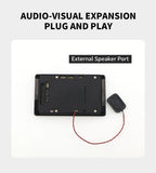 4.3-inch 480 * 800 IPS capacitive touch ESP32P4 development board ESP32-C6 development board with shell and camera