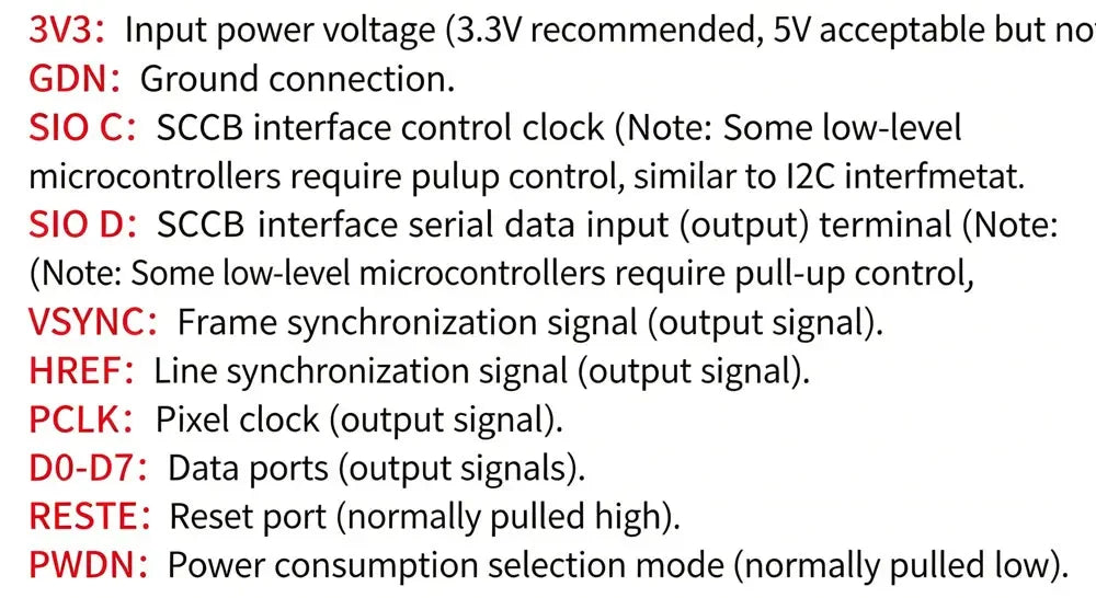 2PCS OV7670 Module Supports VGA CIF Auto Exposure Control Active Size 640X480 Camera Module OV7670