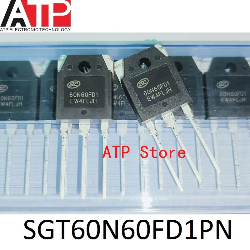 10-30PCS 100% New Original SGT60N60FD1PN 60N60FD1 TO-3P 60N60 IGBT Transistors 60A 600V In Stock