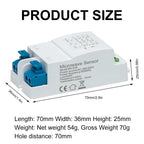 AC 220V-240V 5.8GHz Radar Dialing Sensor 360 Degrees Microwave Induction Switch Human Body Motion For Corridor Courtyard Garage