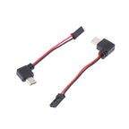 (HB05)90 Degree Motorcycle Interface USB-Micro Type C 90 Degree Male+JST Plug USB To JST/SYP Terminal Interface Cable Connector