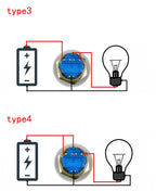 16/19/22mm, Metal Rotary Switch, Selected Toggle Switch With LED 12-24V, 2 Positions / 3 Position Waterproof