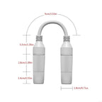 Outdoor Ethernets Couple RJ45 Waterproof Connectors IP67 Ethernets Networks Connectors Waterproof RJ45 Couplers Header