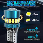 XSTORM T10 W5W LED CANBUS No Error 12V Car Side Interior Lights 168 194 3030 SMD for BMW Audi Super Bright Car Interior Lights