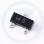 100pcs S9015 M6 0.1A 45V SOT-23 PNP SMD Chip Transistor