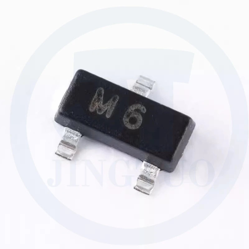 100pcs S9015 M6 0.1A 45V SOT-23 PNP SMD Chip Transistor
