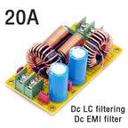 2A 4A 10A 20A DC LC Filter EMI Electromagnetic Interference Filter Emc Fcc High Frequency Power Filtering For 12V 24V 48V Car
