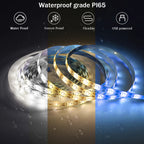 5V USB LED Strip Light Battery Power SMD 2835 3528 60LED 0.5m 1m 2m 5m Cold White Warm Blue Ribbon Cabinet Lights Night DC5V