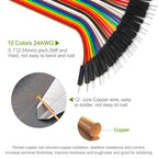 10cm 20cm 30cm Male Female Long Jumper Wire Dupont Cable Solderless Flexible 24AWG Copper Quality Line for Arduino Breadboard