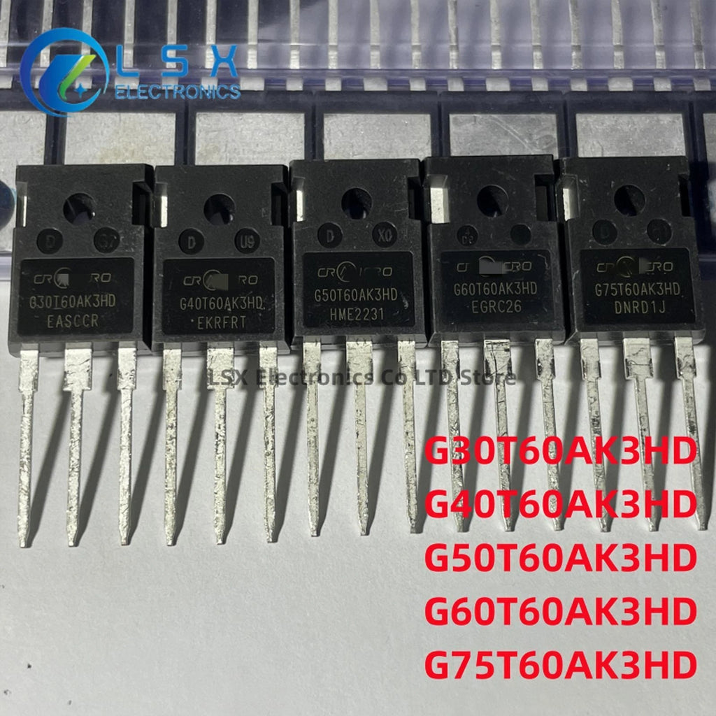 10PCS CRG G30T60AK3HD G40T60AK3HD G50T60AK3HD G60T60AK3HD G75T60AK3HD Bipolar Transistor IGBT New Original Imported