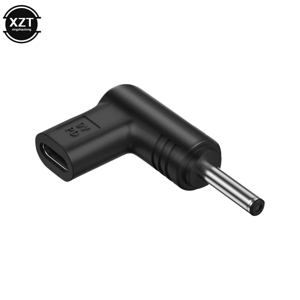 5V 9V 12V USB C Type C PD to DC Power Adapter Universal DC Jack Plug Charging Adapter Converter for Router Tablet