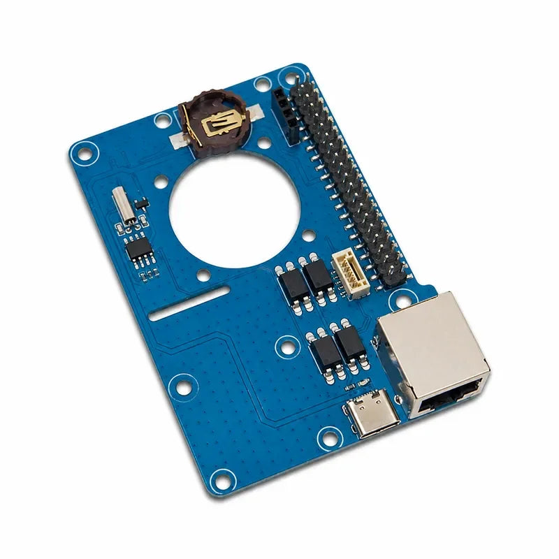 LCKVM PC Remote Control KVM Expansion Board ATX Power Control OLED Display PCF8563 RTC Module for Computer Management