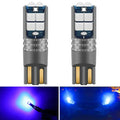 2pcs High Quality T10 W5W Super Bright Car Interior Reading Dome Light Marker Lamp 168 194 LED Auto Wedge Parking Bulbs Orange