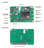 Raspberry Pi 4G LTE CAT4 HAT with Quectel EG25-GL, Plug-and-Play, Global Bands