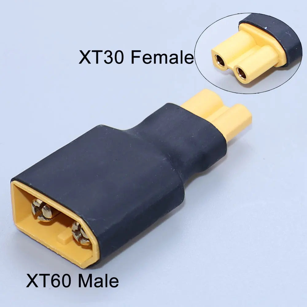 1/2PCS Adapter XT30 XT60 XT90 TRX T Plug Female/Male Connector Plug For RC Car Airplane Drone RC Boat Lipo Battery RC Parts