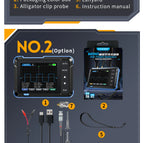 FNIRSI DSO152 TC3 Handheld Digital Oscilloscope With 200KHz/500kHz Bandwidth Supporting LCR Detection Signal Generator PWM Outpu