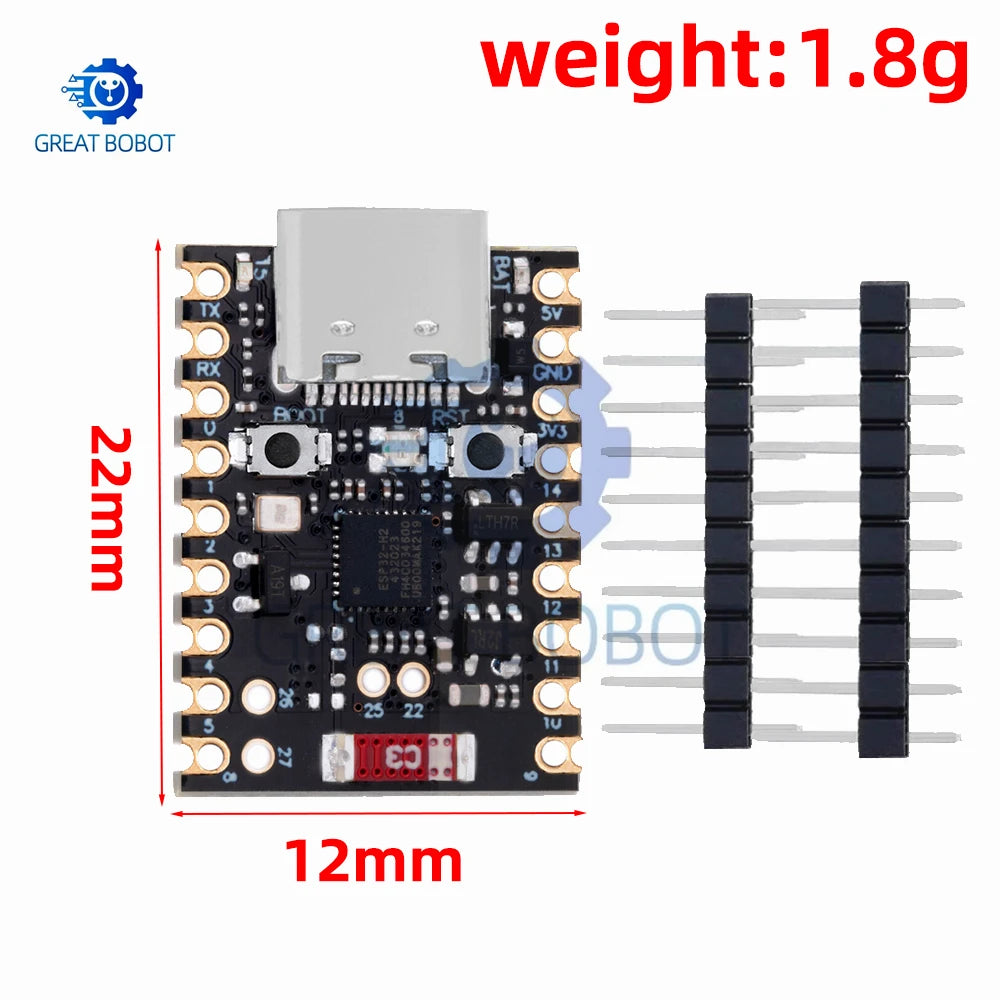 SuperMini ESP32-H2 Development Board Microcontroller Programming Learning Controller Core Board