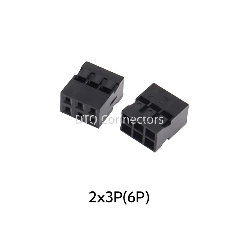 20PCS/Lot Dupont 2.0 Housing Plastic Shell 2.0mm Pitch Double Row Dupont Connector 2x2P/2x3P/2x4P/2x5P/2x6P/2x7P/2x8P