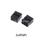 20PCS/Lot Dupont 2.0 Housing Plastic Shell 2.0mm Pitch Double Row Dupont Connector 2x2P/2x3P/2x4P/2x5P/2x6P/2x7P/2x8P